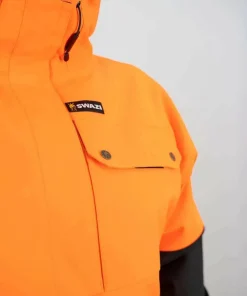 Swazi Men's Huron Anorak Blaze/Black