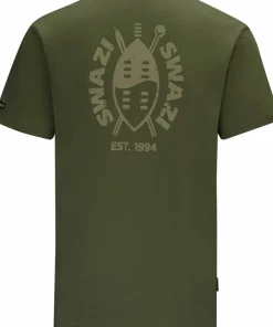Swazi Men's Reverse Clan T-Shirt Olive