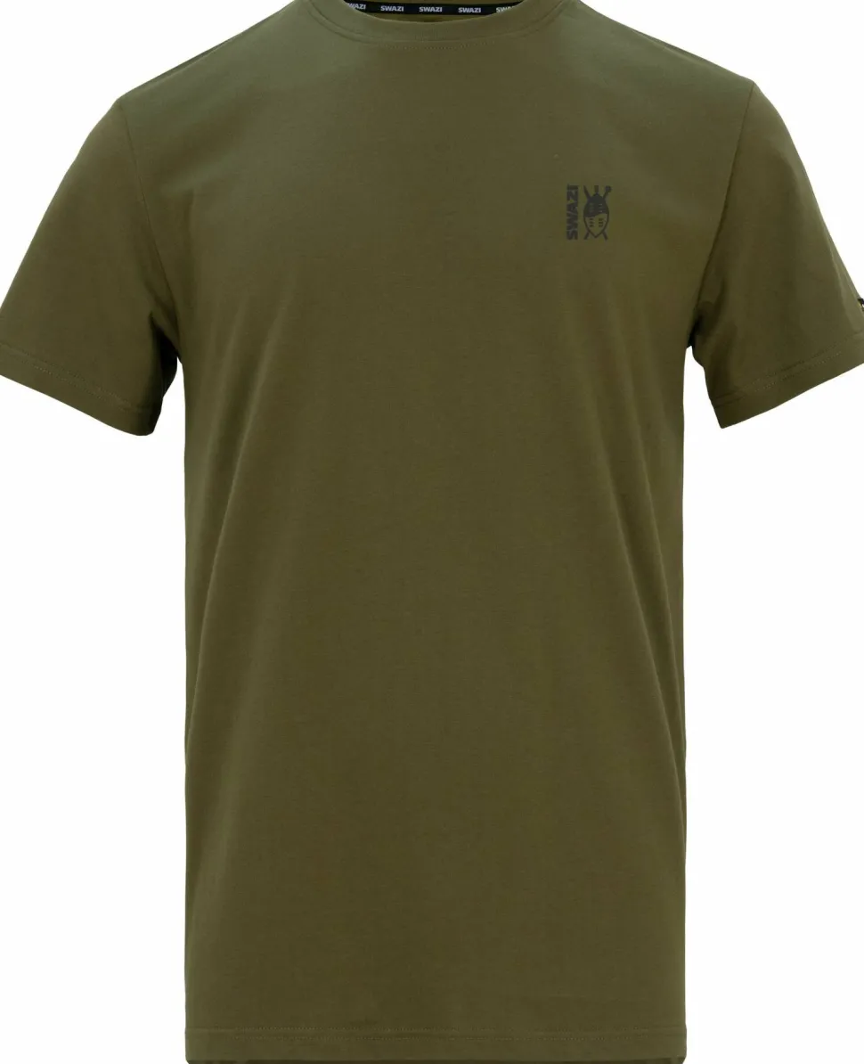 Swazi Men's Reverse Shield Tee European Olive