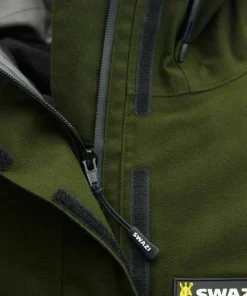 Swazi Men's Tahr XP Anorak Pit Zips Olive