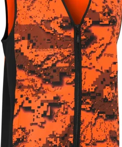Swedteam Men's Ridge Hi-Viz Vest Desolve Fire