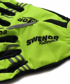 Swenor Unisex Swenor Rollerski Gloves Narrow Yellow/Black