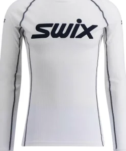 Swix Men's RaceX Classic Long Sleeve Bright White/ Dark Navy