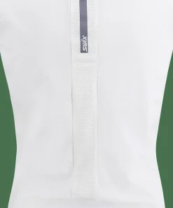 Swix Men's Roadline Wind Vest Bright White/Fiery Red
