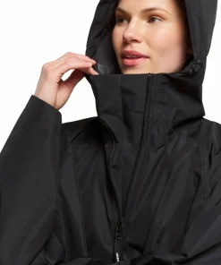 Tenson Unisex Drizzle Poncho Black