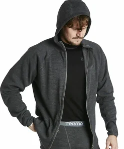 Termo Men's Full-Zip Hoodie Grey Melange