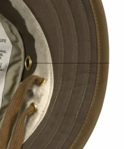 Tilley TWC7 Outback Waxed Cotton Green/British Tan