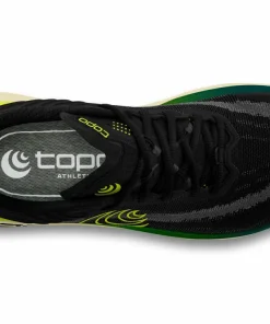 Topo Athletic Men's Vista Wide Black/lime