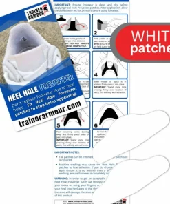 Trainer Armour Heel Hole Preventer White