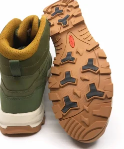 TrekSta Unisex Sandnes Mid Gore-Tex Olive/mustard