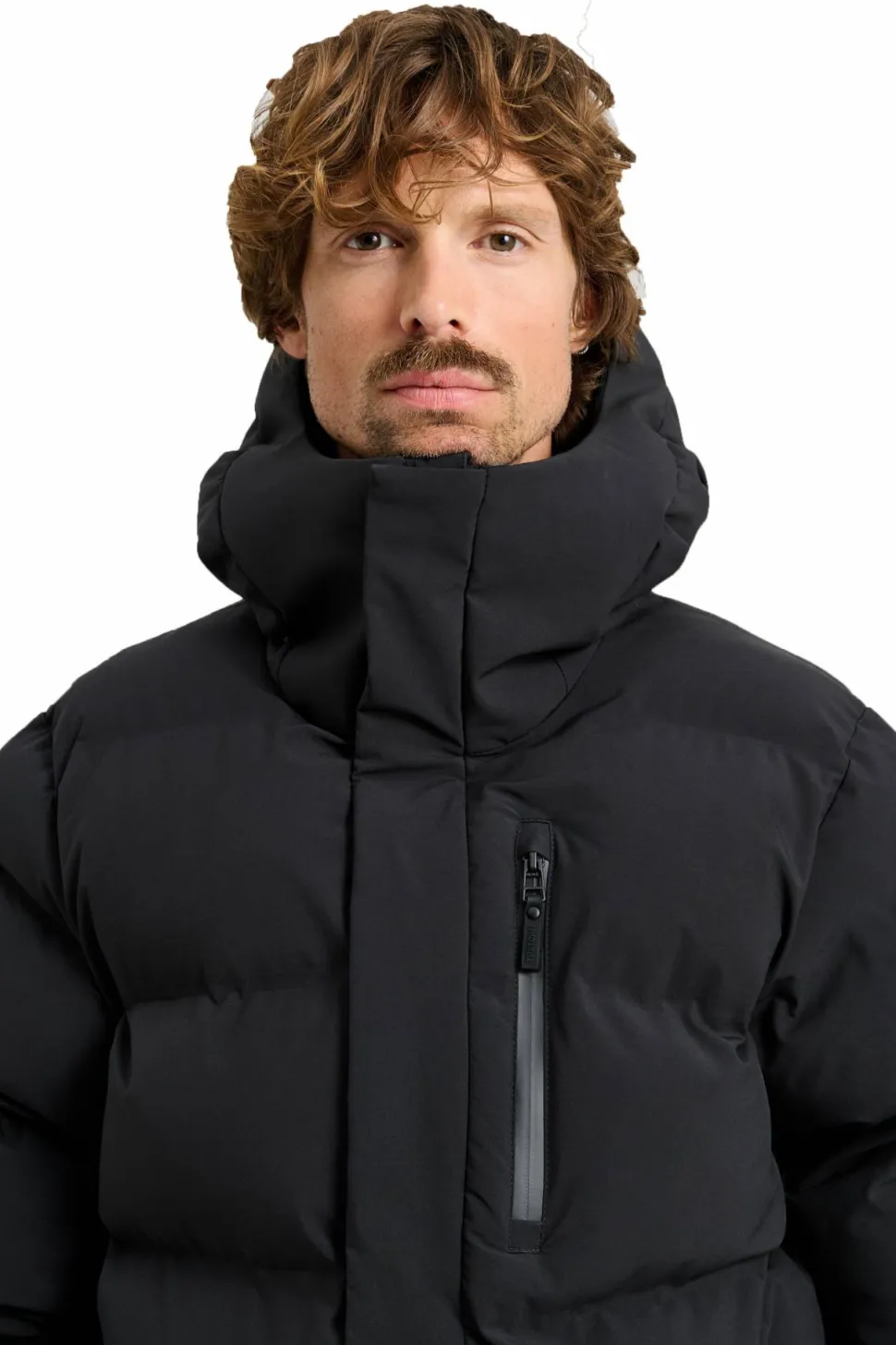 Tretorn Men's Brick Puffer Parka Black