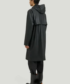 Tretorn Men's Wings Long Rain Jacket 050/jet Black
