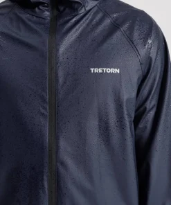 Tretorn Unisex Packable Rainbreaker Set Navy Blaze
