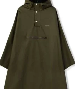Tretorn Unisex PU Light Rainponcho Forest Green
