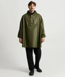 Tretorn Unisex PU Light Rainponcho Forest Green