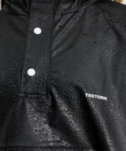 Tretorn Unisex PU Light Rainponcho Jet Black