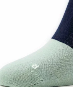 Ulvang Hero Thin Crew Sock Navy Blue/Granite Green