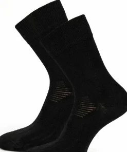 Ulvang Link Thin Crew Sock 2-pack Black