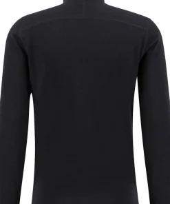 Ulvang Men's Comfort 200 Turtle Neck With Zip Black/Black
