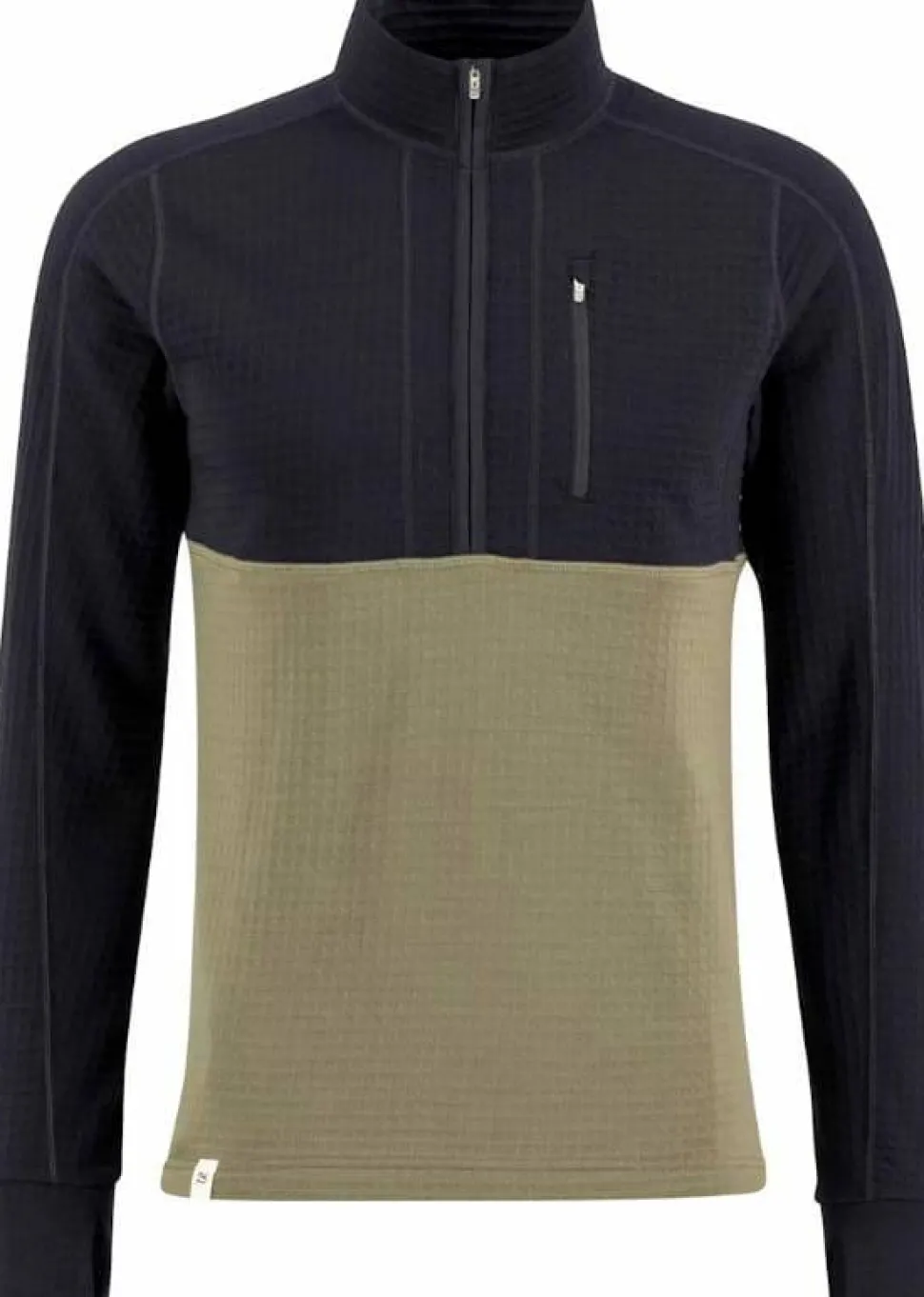 Ulvang Men's Peak Field Half Zip Midlayer Navy Blue/Bungee Grey