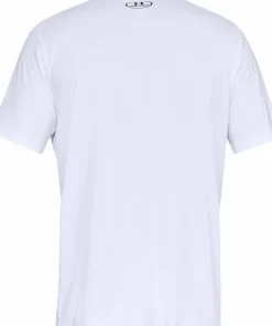 Under Armour Men's Sportstyle Left Chest Shortsleeve White