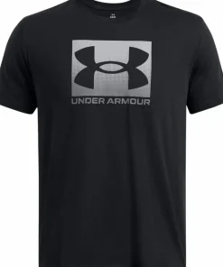 Under Armour Men's UA Boxed Sports Short Sleeve Black