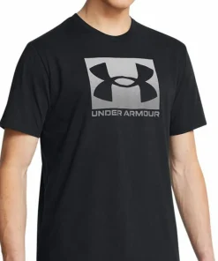 Under Armour Men's UA Boxed Sports Short Sleeve Black