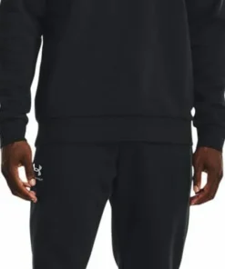 Under Armour Men's UA Essential Fleece Crew Black
