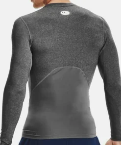 Under Armour Men's UA HG Armour Comp Long Sleeve Carbon