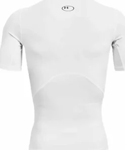 Under Armour Men's Ua Hg Armour Comp SS White