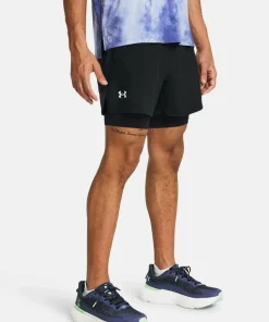 Under Armour Men's UA Launch 5'' 2-In-1 Short Black