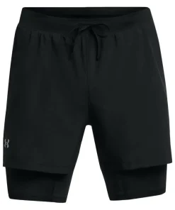 Under Armour Men's UA Launch 5'' 2-In-1 Short Black