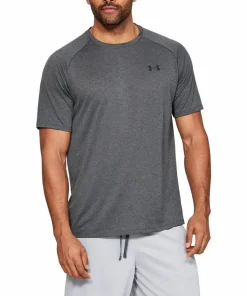 Under Armour Men's UA Tech 2.0 Short Sleeve Carbon Heather