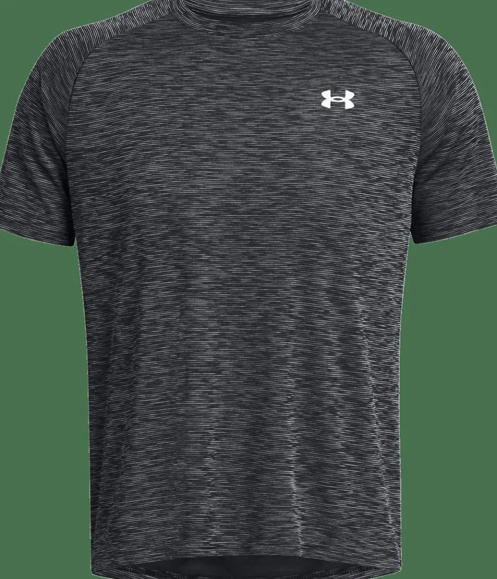 Under Armour Men's UA Tech Textured Short Sleeve Black