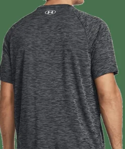 Under Armour Men's UA Tech Textured Short Sleeve Black