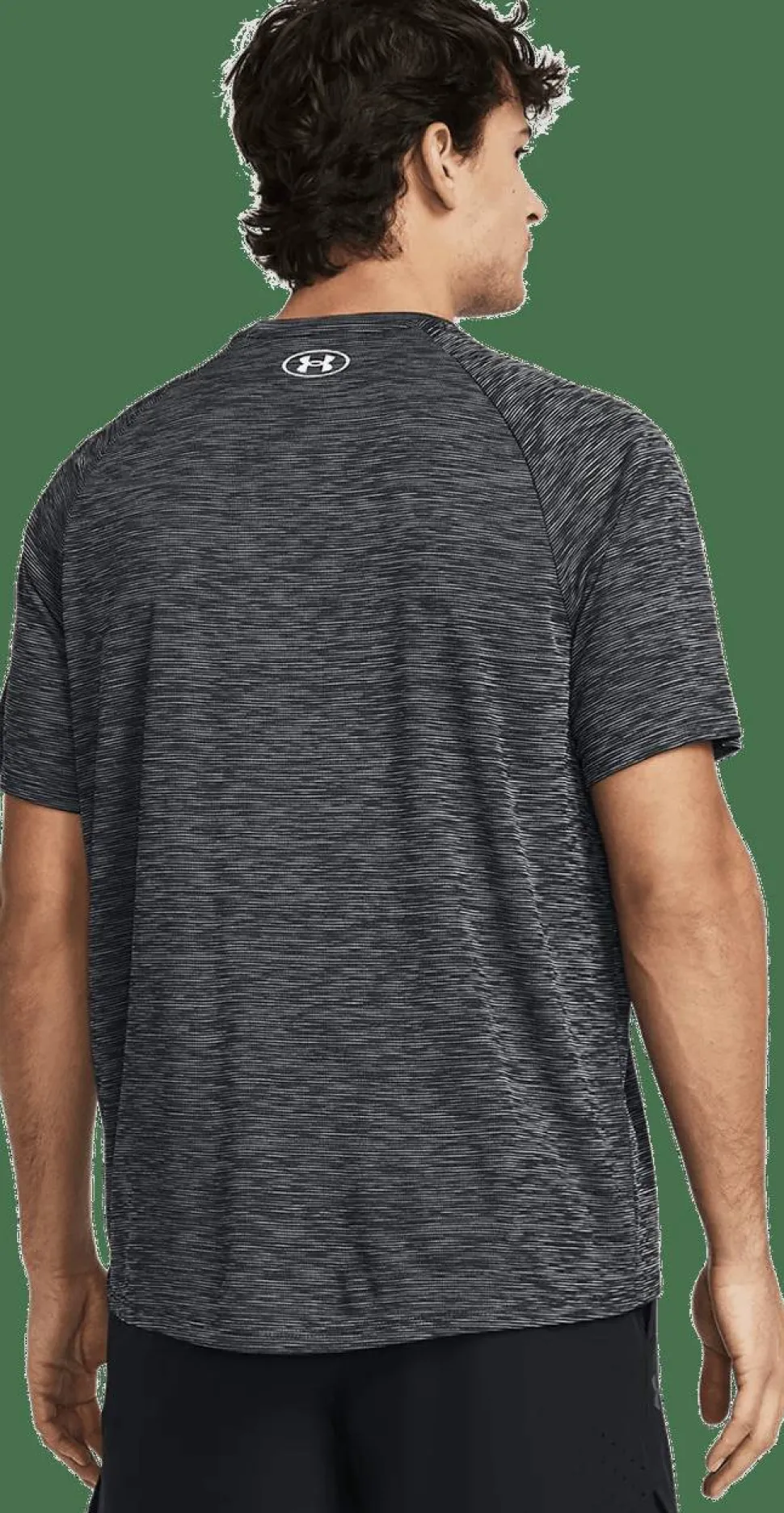 Under Armour Men's UA Tech Textured Short Sleeve Black