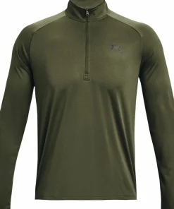 Under Armour Men's UA Tech 2.0 1/2 Zip Long Sleeve Marine Od Green
