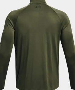 Under Armour Men's UA Tech 2.0 1/2 Zip Long Sleeve Marine Od Green
