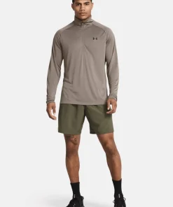 Under Armour Men's UA Tech Woven Wordmark Shorts Marine Od Green