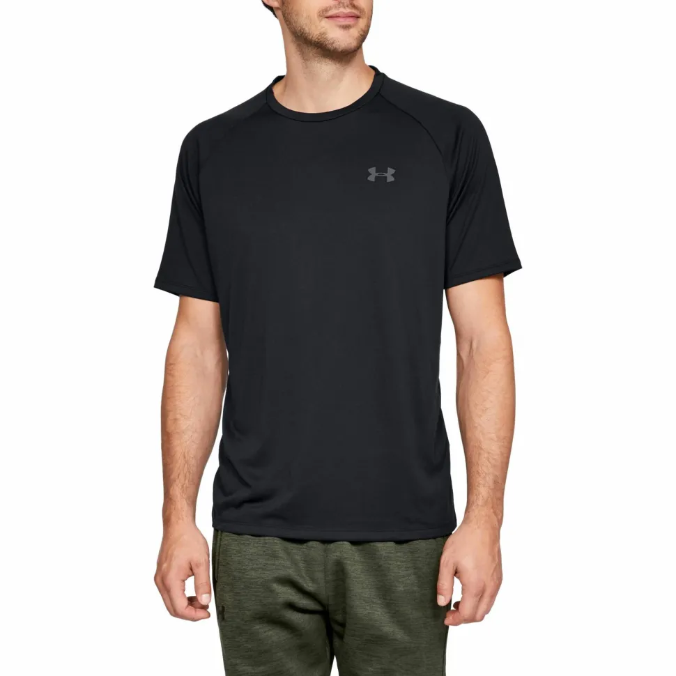 Under Armour Men's UA Tech 2.0 SS Tee Black