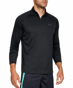 Under Armour Men's UA Tech 2.0 1/2 Zip Black