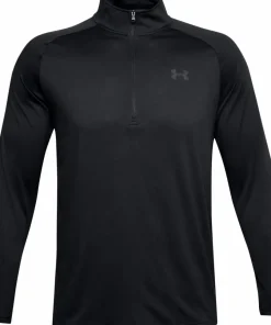Under Armour Men's UA Tech 2.0 1/2 Zip Black