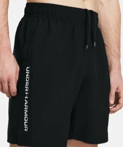 Under Armour Men's UA Tech Woven Wordmark Shorts Black
