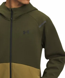 Under Armour Men's UA Unstoppable Fleece Full-Zip Hoodie Expedition Green