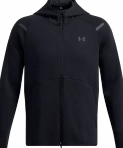 Under Armour Men's UA Unstoppable Fleece Full-Zip Hoodie Black