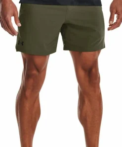 Under Armour Men's UA Vanish Woven 6in Shorts Mariane Od Green 3