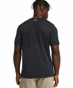 Under Armour Men's UA Vanish Seamless Short Sleeve Black