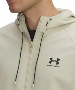 Under Armour Men's Ua Vibe Woven Jacket Khaki Base
