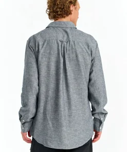 Urberg Men's Hemp LS Shirt Midnight Navy