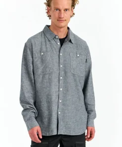 Urberg Men's Hemp LS Shirt Midnight Navy
